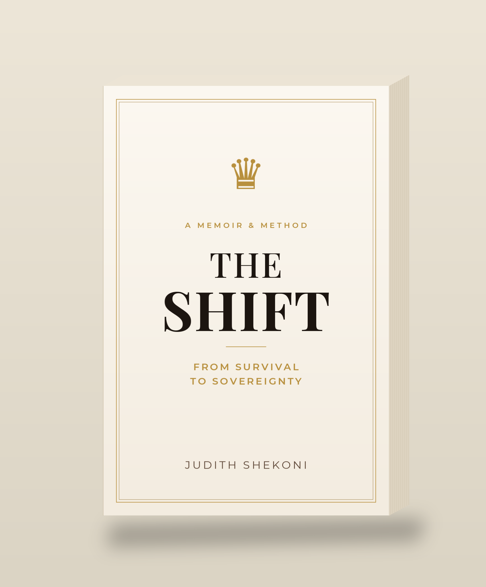 The Shift: From Survival to Sovereign — book cover