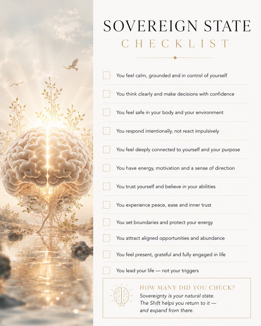 Sovereign State Checklist