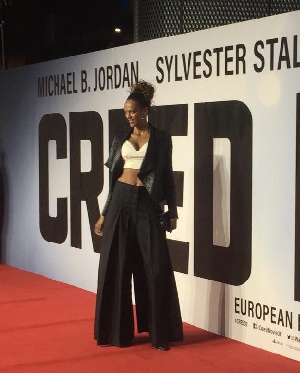 Judith Shekoni at the Creed premiere